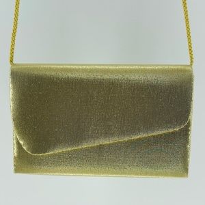 Vintage La Regale Gold Evening Envelope Crossbody/Shoulder Bag